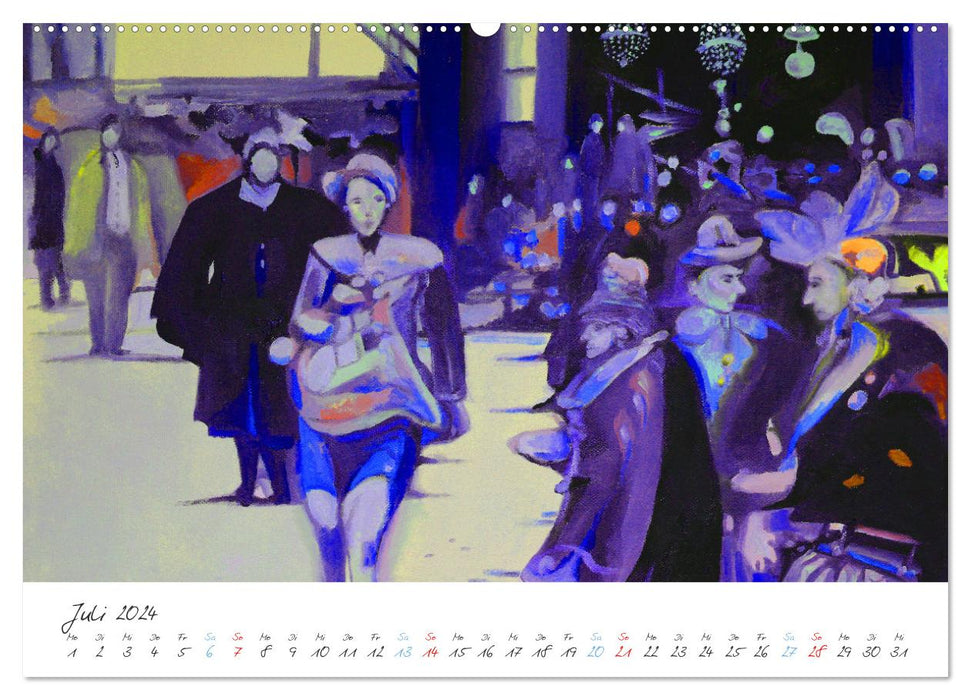New York - Views (CALVENDO Premium Wall Calendar 2024) 