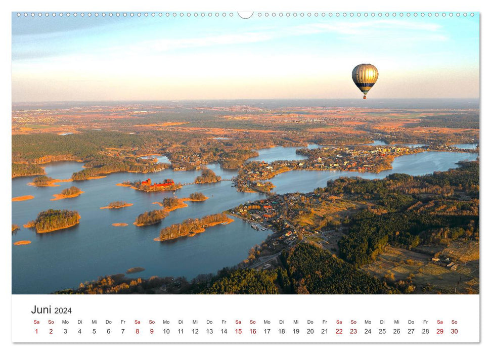 Lithuania - An unforgettable trip to the Baltics. (CALVENDO wall calendar 2024) 