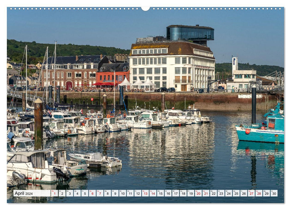 Etretat, Fécamp et la Côte d'Albâtre (Calendrier mural CALVENDO 2024) 