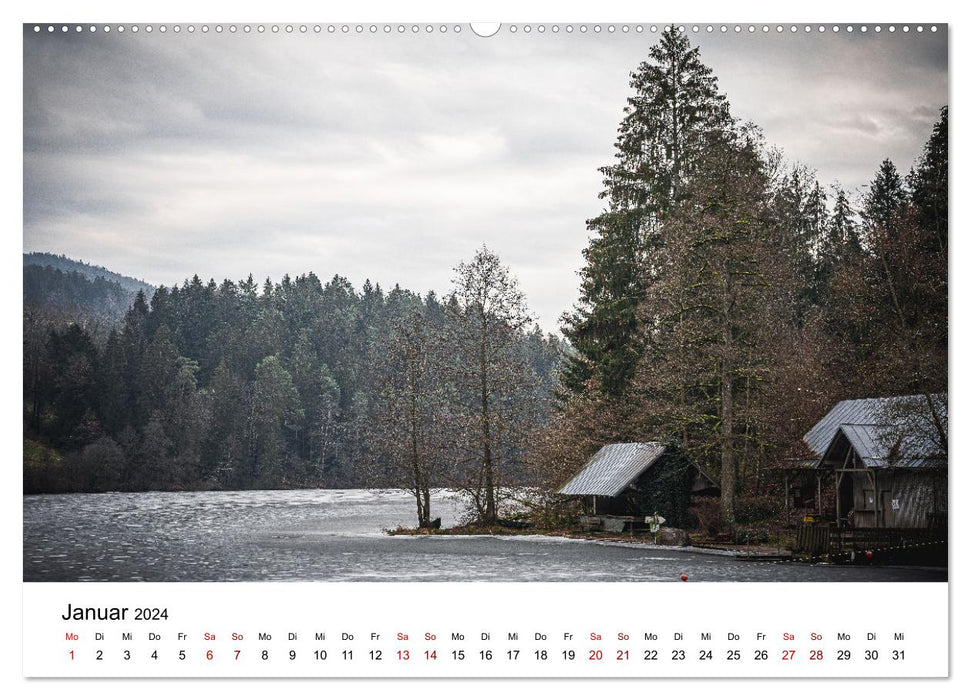 Natur Bayerischer Wald (CALVENDO Premium Wandkalender 2024)