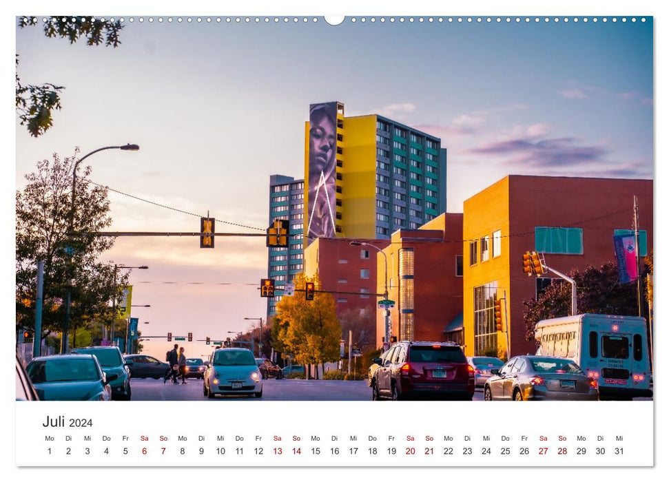 Philadelphia - The Birthplace of America (CALVENDO Premium Wandkalender 2024)