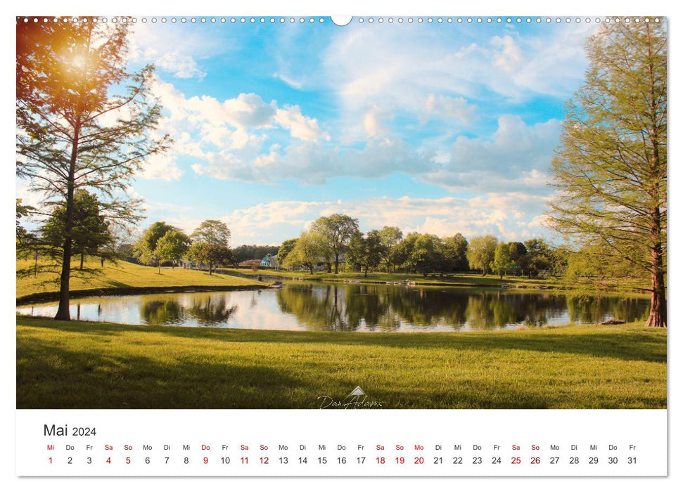 Ohio - Un voyage à travers l'État de Buckeye (Calvendo Premium Wall Calendar 2024) 