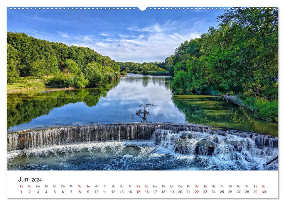 Ohio - Un voyage à travers l'État de Buckeye (Calvendo Premium Wall Calendar 2024) 