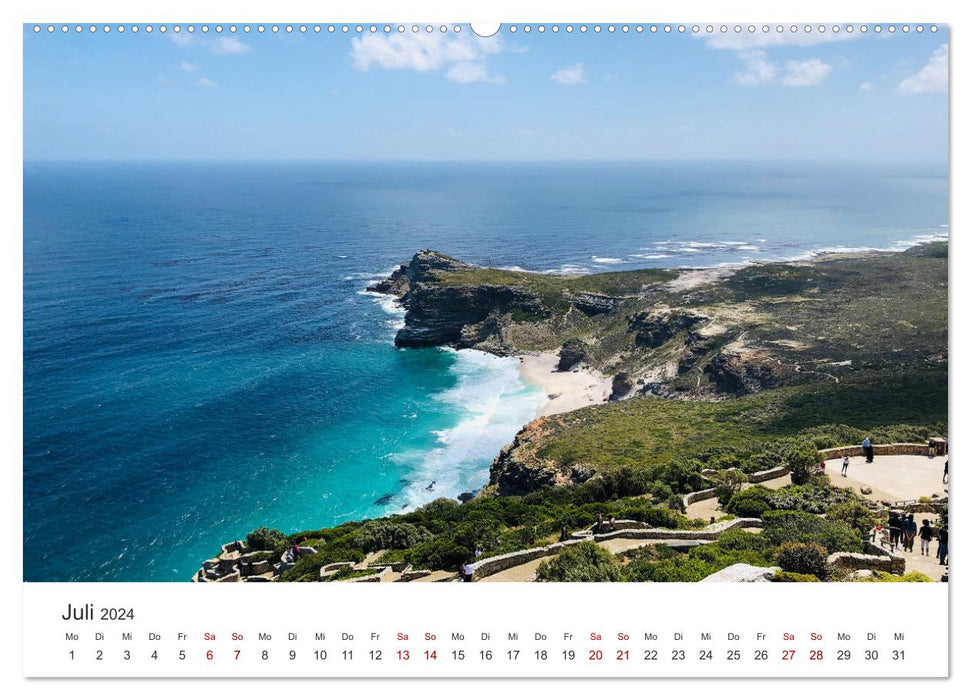 Cape Town - La ville enchanteresse du Cap de Bonne-Espérance. (Calendrier mural CALVENDO Premium 2024) 