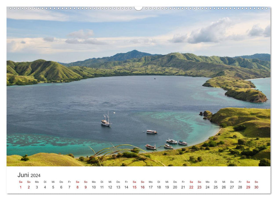 Indonesia - A breathtaking island state. (CALVENDO Premium Wall Calendar 2024) 