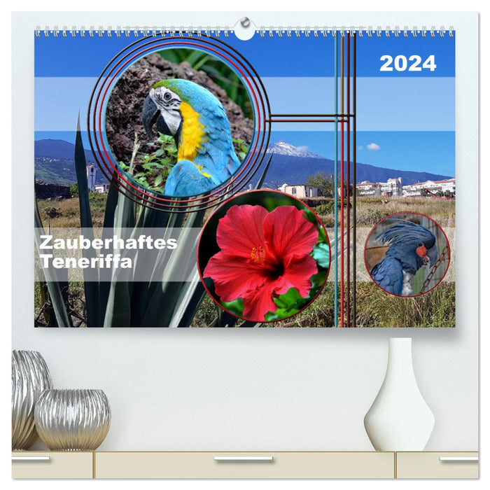 Zauberhaftes Teneriffa (CALVENDO Premium Wandkalender 2024)