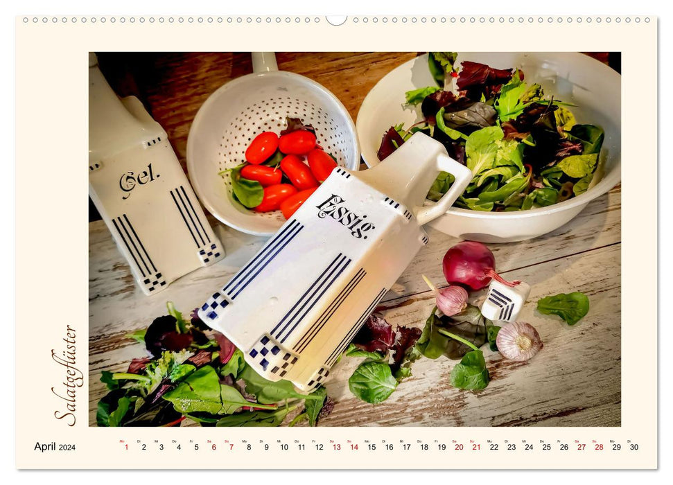 Kitchen chat - nostalgic moments (CALVENDO wall calendar 2024) 