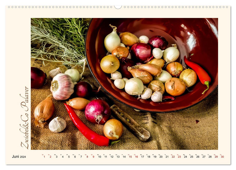 Kitchen chat - nostalgic moments (CALVENDO wall calendar 2024) 