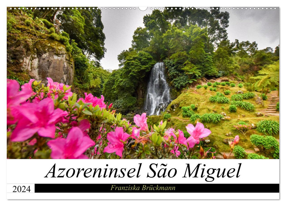 Azores Island of São Miguel (CALVENDO Wall Calendar 2024) 