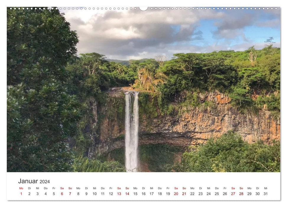 Mauritius - One of the most beautiful places in the world. (CALVENDO Premium Wall Calendar 2024) 