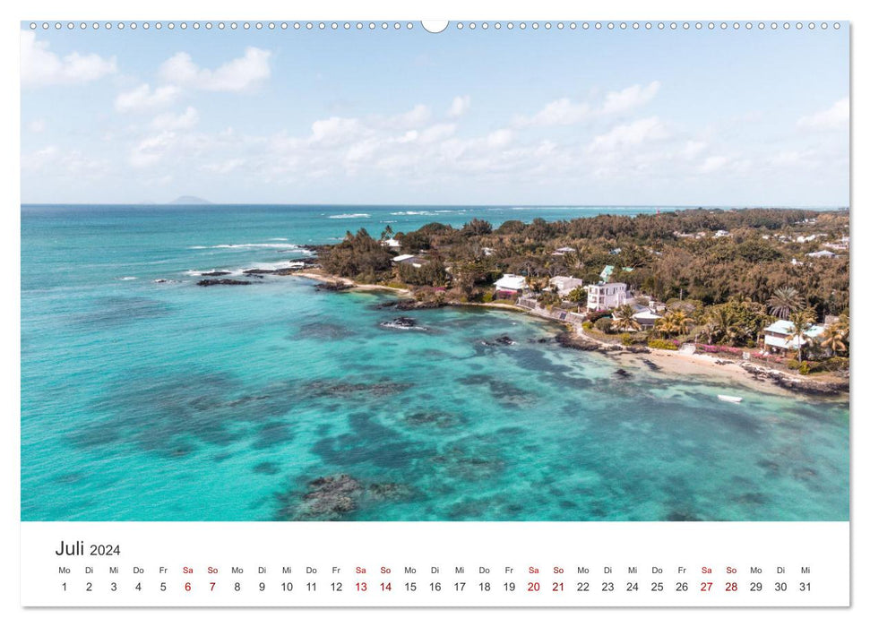 Mauritius - One of the most beautiful places in the world. (CALVENDO Premium Wall Calendar 2024) 