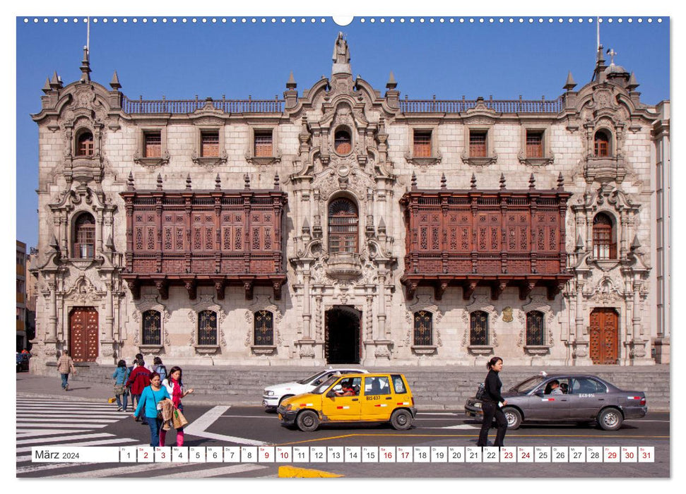 Vielfältiges Peru (CALVENDO Premium Wandkalender 2024)