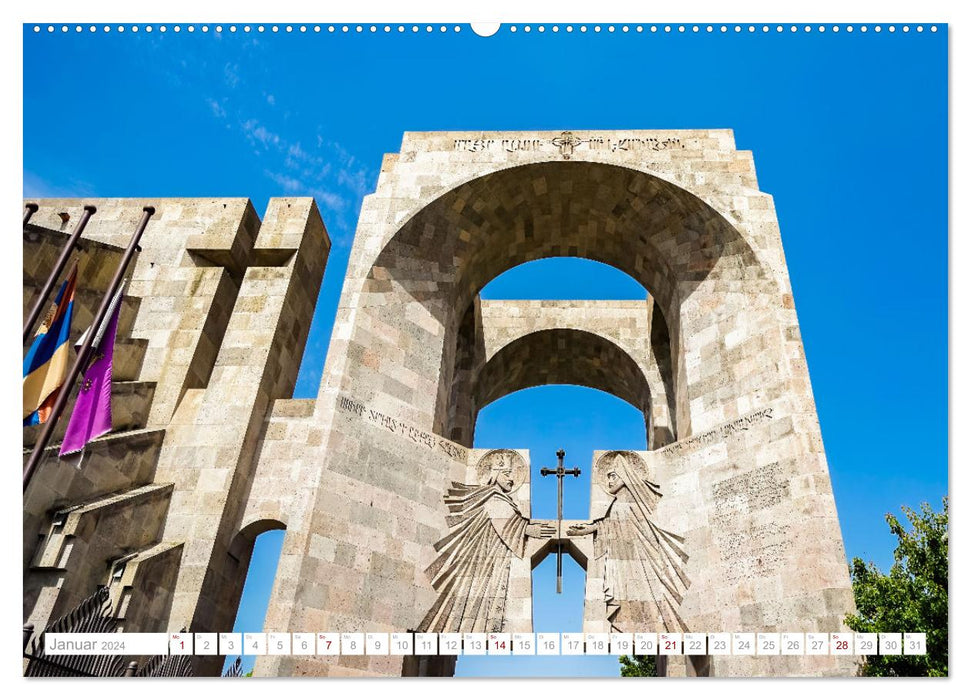 Armenia - country in the Caucasus (CALVENDO wall calendar 2024) 