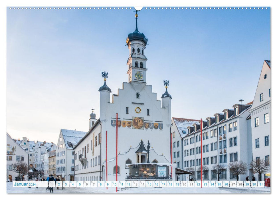 Dahoam in Bavaria (CALVENDO Premium Wall Calendar 2024) 