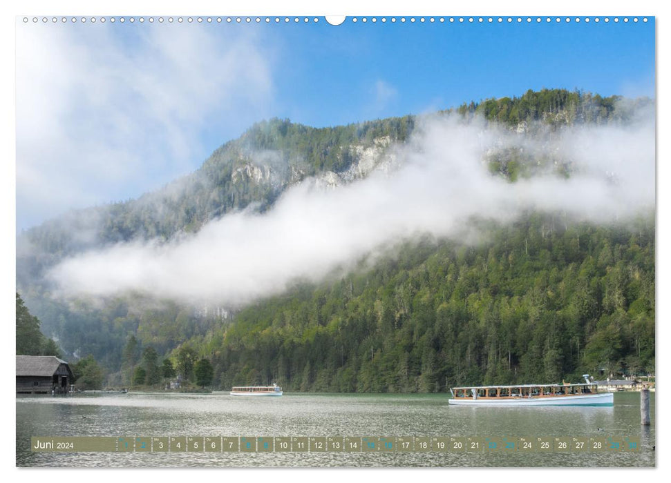 Dahoam in Bavaria (CALVENDO Premium Wall Calendar 2024) 