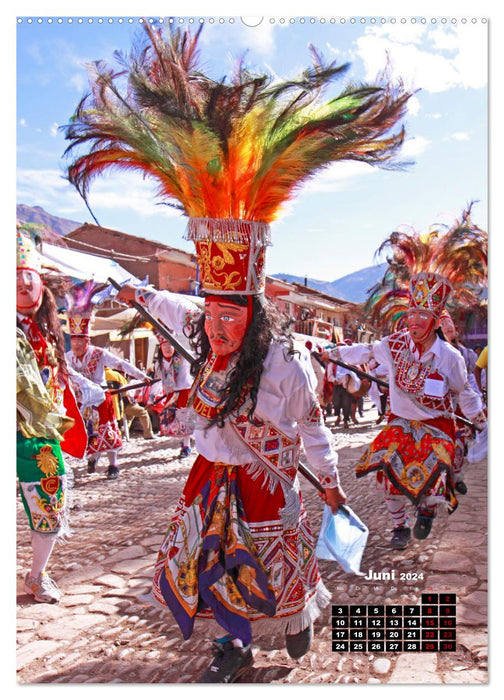 Peru - Culture - People - Nature (CALVENDO Premium Wall Calendar 2024) 