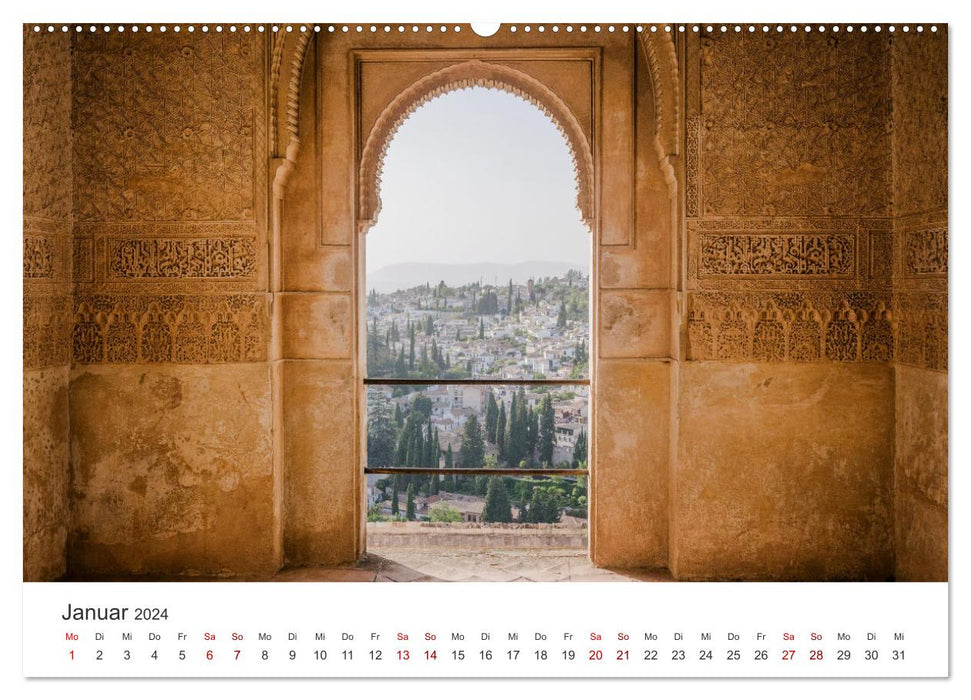 Marokko - Eine wunderbare Reise nach Nordafrika. (CALVENDO Wandkalender 2024)