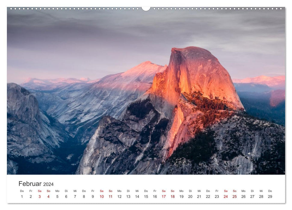 California - The Golden State (CALVENDO wall calendar 2024) 