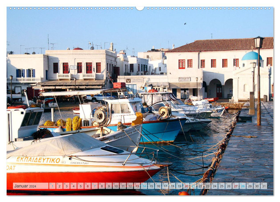 Mein Reisetraum Griechenland (CALVENDO Premium Wandkalender 2024)