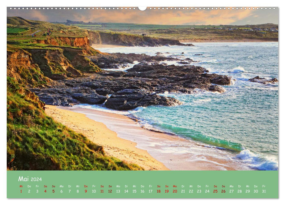 Cornwall - Einzigartig (CALVENDO Wandkalender 2024)