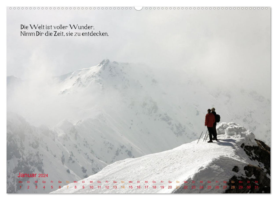 There is no such thing as bad weather (CALVENDO wall calendar 2024) 