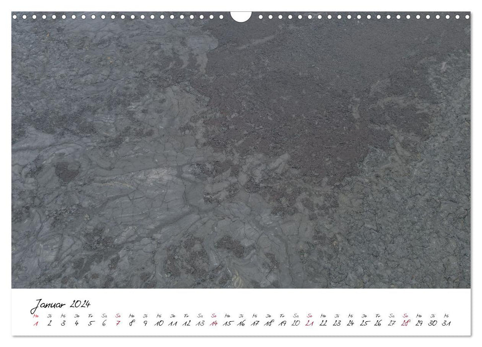 The Volcanic Heritage of Iceland (CALVENDO Wall Calendar 2024) 