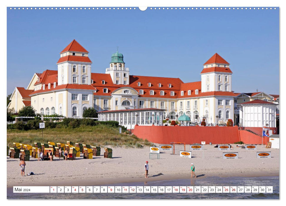 Baltic Sea islands of Rügen, Hiddensee, Ummanz (CALVENDO wall calendar 2024) 