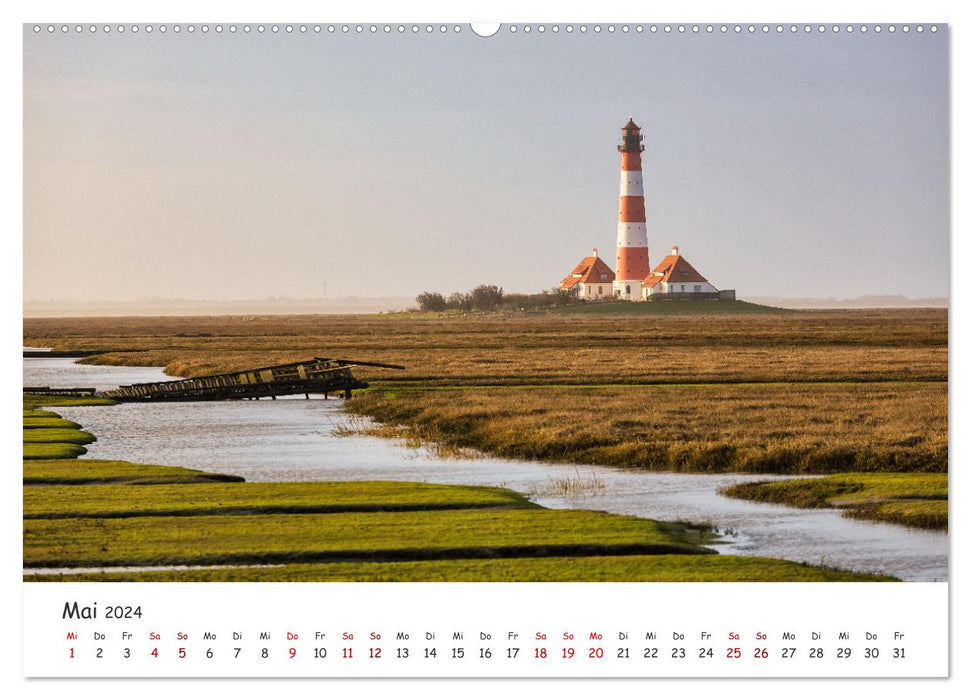 Experience Wadden Sea (CALVENDO wall calendar 2024) 