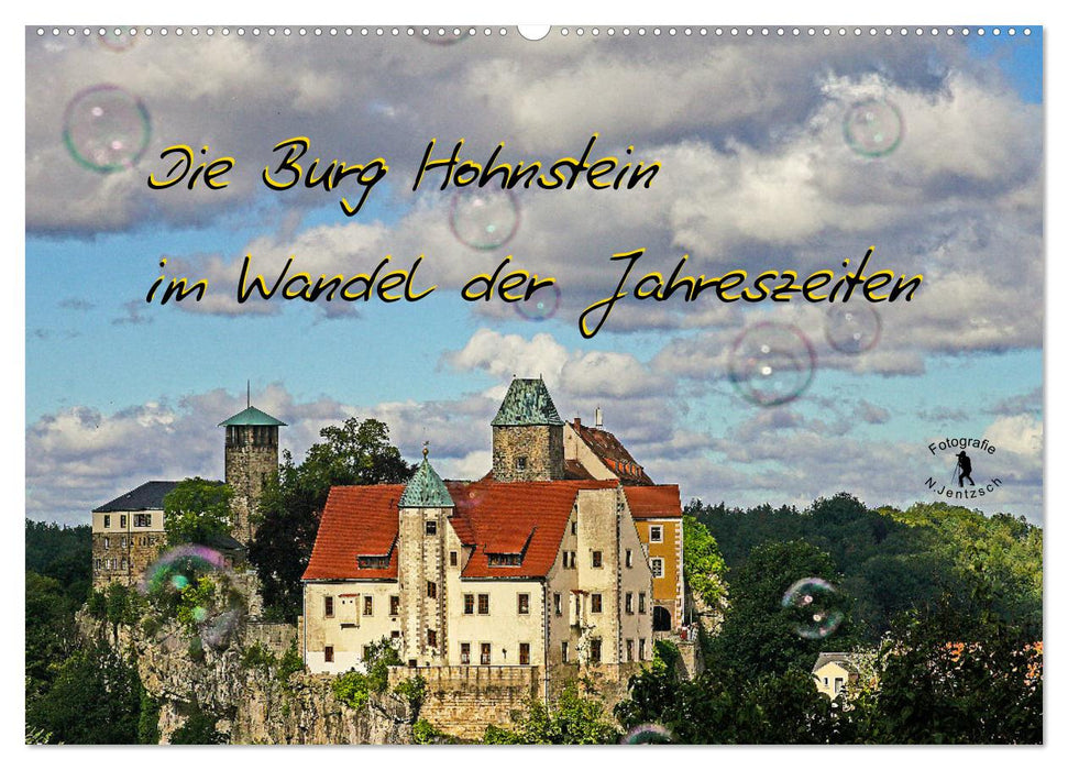 Hohnstein Castle through the seasons (CALVENDO wall calendar 2024) 