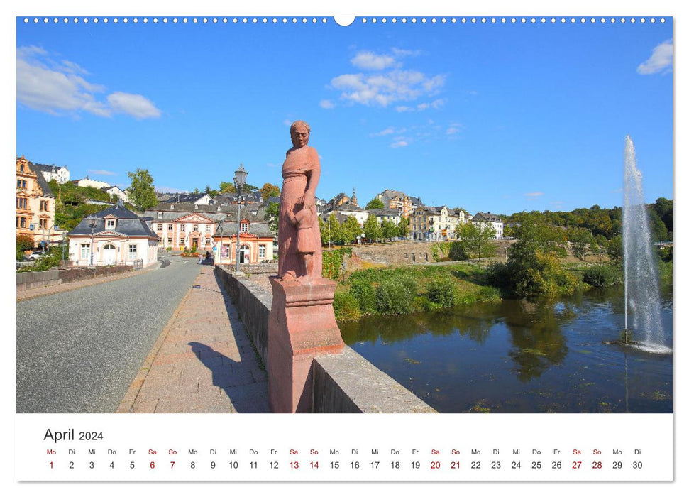 Weilburg - sur la Lahn (Calvendo Premium Wall Calendar 2024) 