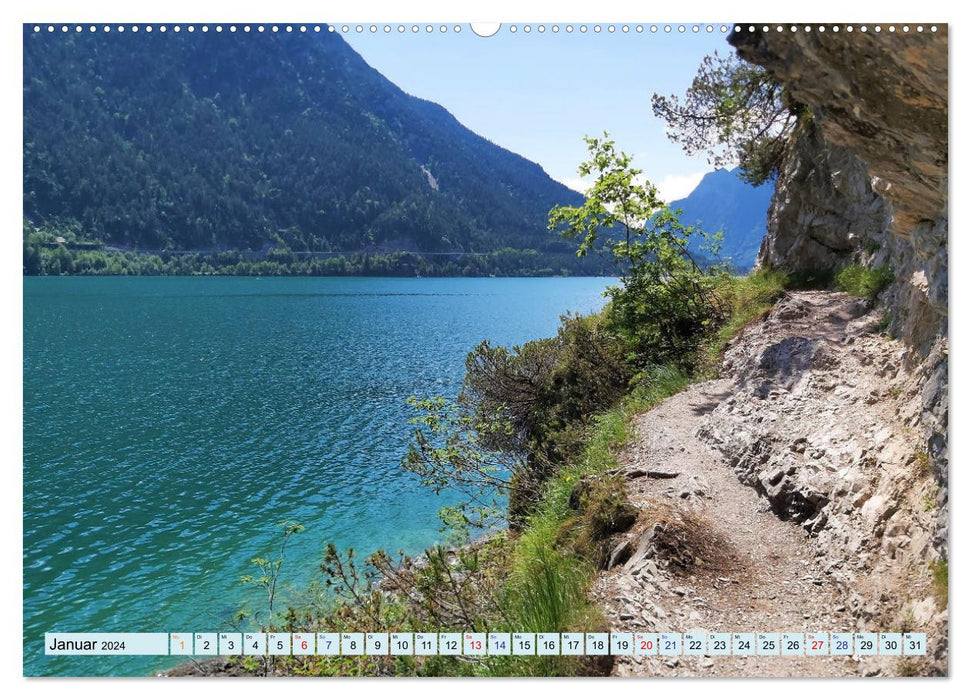 Il est temps pour Pertisau au lac Achensee au Tyrol - Autriche (Calendrier mural CALVENDO Premium 2024) 