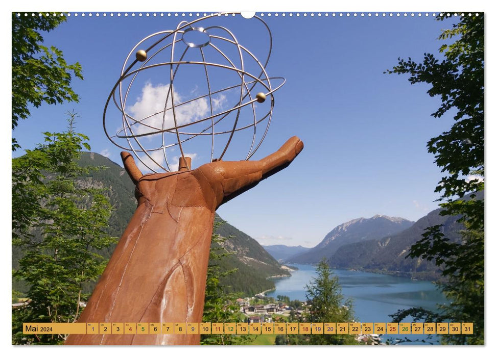 Zeit für Pertisau am Achensee in Tirol - Austria (CALVENDO Premium Wandkalender 2024)
