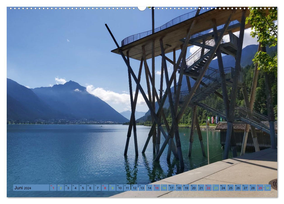 Il est temps pour Pertisau au lac Achensee au Tyrol - Autriche (Calendrier mural CALVENDO Premium 2024) 