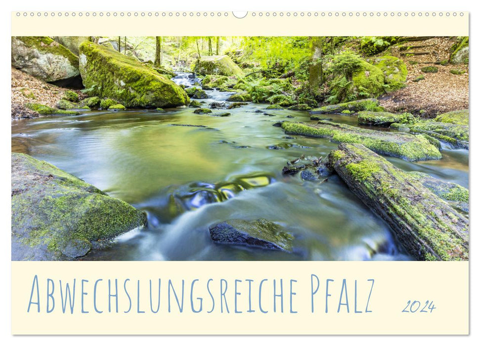 Abwechslungsreiche Pfalz (CALVENDO Wandkalender 2024)
