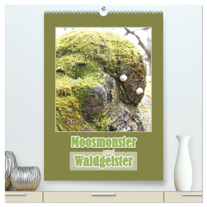 Moosmonster und Waldgeister (CALVENDO Premium Wandkalender 2024)