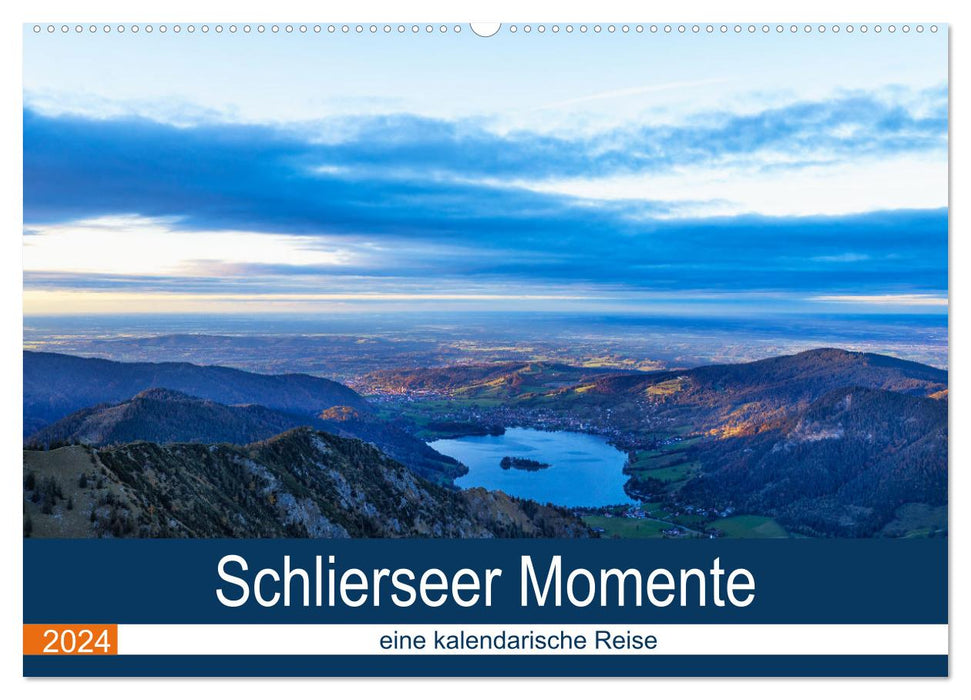 Schlierseer Momente - eine kalendarische Reise (CALVENDO Wandkalender 2024)