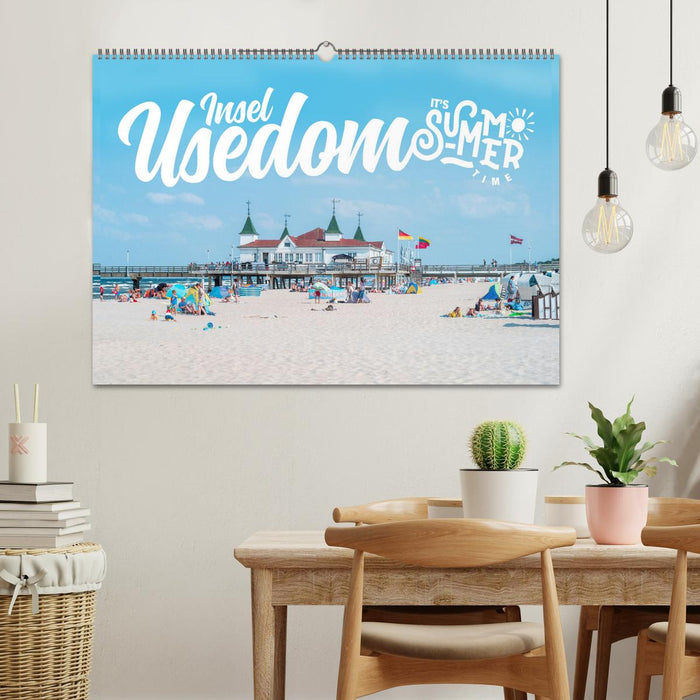 Insel Usedom - It‘s Summer Time (CALVENDO Wandkalender 2024)
