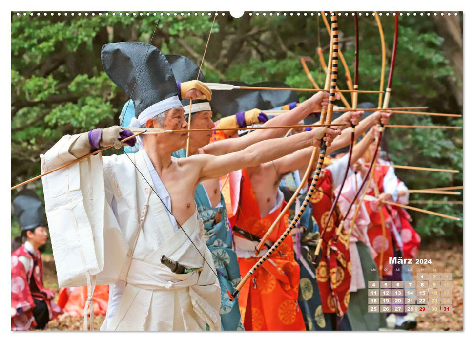 Japan: Entdecken Sie die fernöstlichen Reize (CALVENDO Premium Wandkalender 2024)