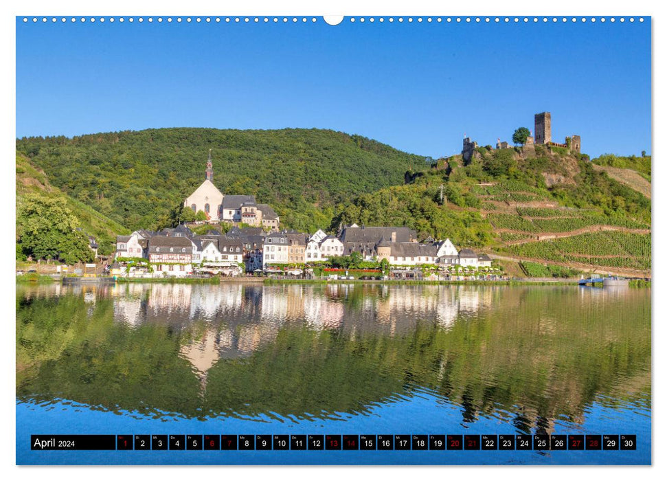 Sommergrüne Mosel (CALVENDO Wandkalender 2024)