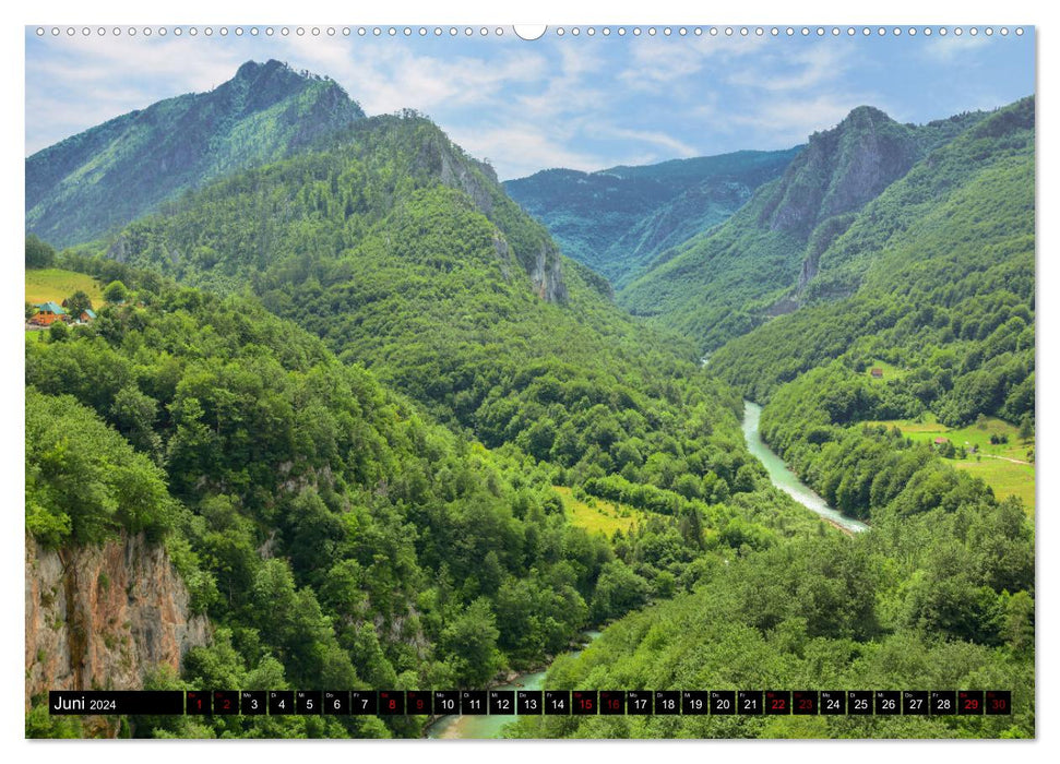 Montenegro – Entdeckungsreise durch ein verborgenes Juwel des Balkans (CALVENDO Premium Wandkalender 2024)