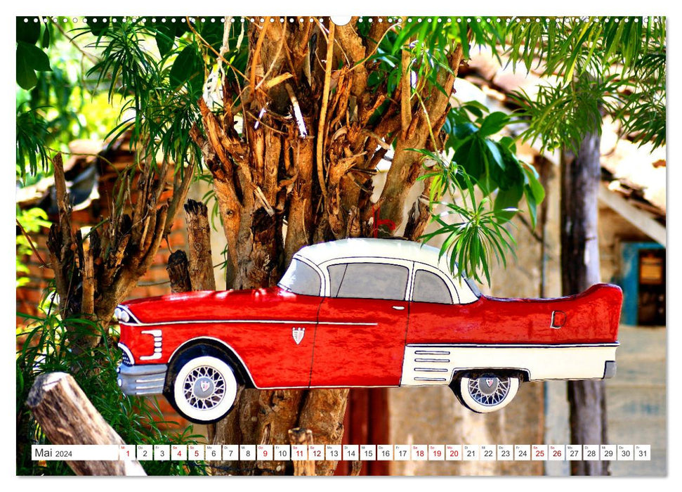 Oldtimer Souvenirs in Cuba (CALVENDO Premium Wandkalender 2024)