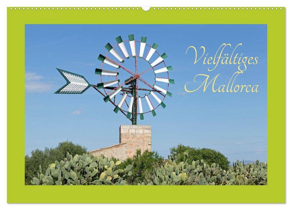Vielfältiges Mallorca (CALVENDO Wandkalender 2024)