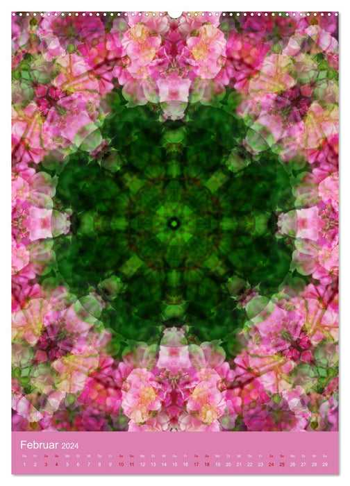 Meditative Pflanzenmandalas (CALVENDO Premium Wandkalender 2024)