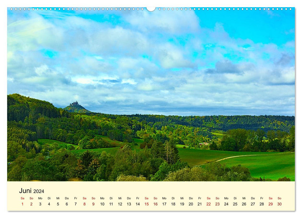 Auf Wanderschaft in Deutschland (CALVENDO Premium Wandkalender 2024)