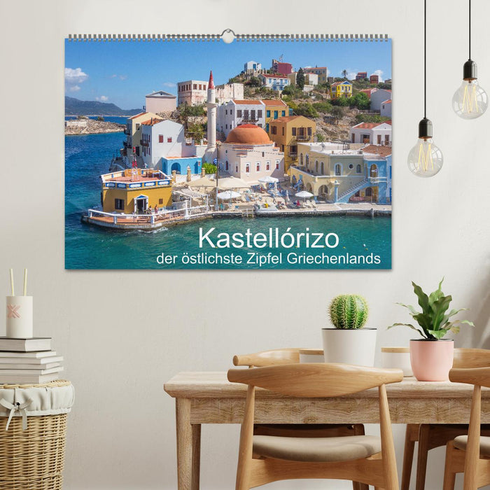 Kastellórizo - östlichster Zipfel Griechenlands (CALVENDO Wandkalender 2024)