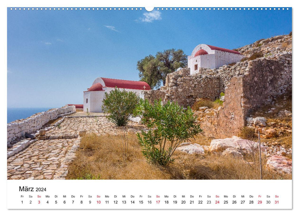 Kastellórizo - östlichster Zipfel Griechenlands (CALVENDO Wandkalender 2024)
