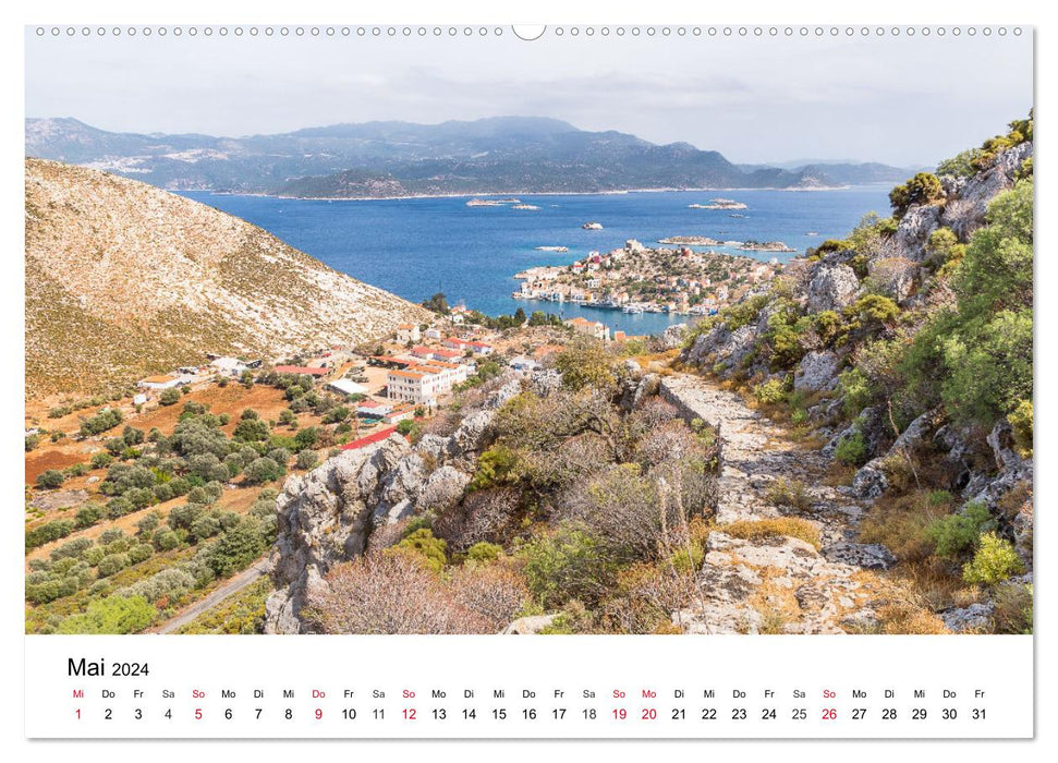 Kastellórizo - easternmost tip of Greece (CALVENDO wall calendar 2024) 