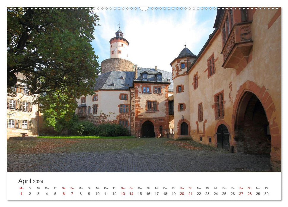 Büdingen - historische Stadt (CALVENDO Wandkalender 2024)