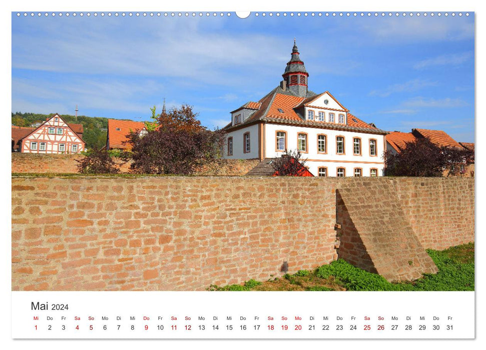Büdingen - historic city (CALVENDO wall calendar 2024) 