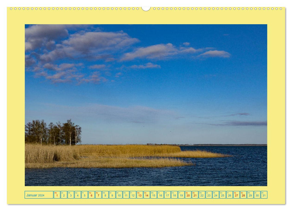 Landschaften auf Fischland-Darß-Zingst (CALVENDO Premium Wandkalender 2024)